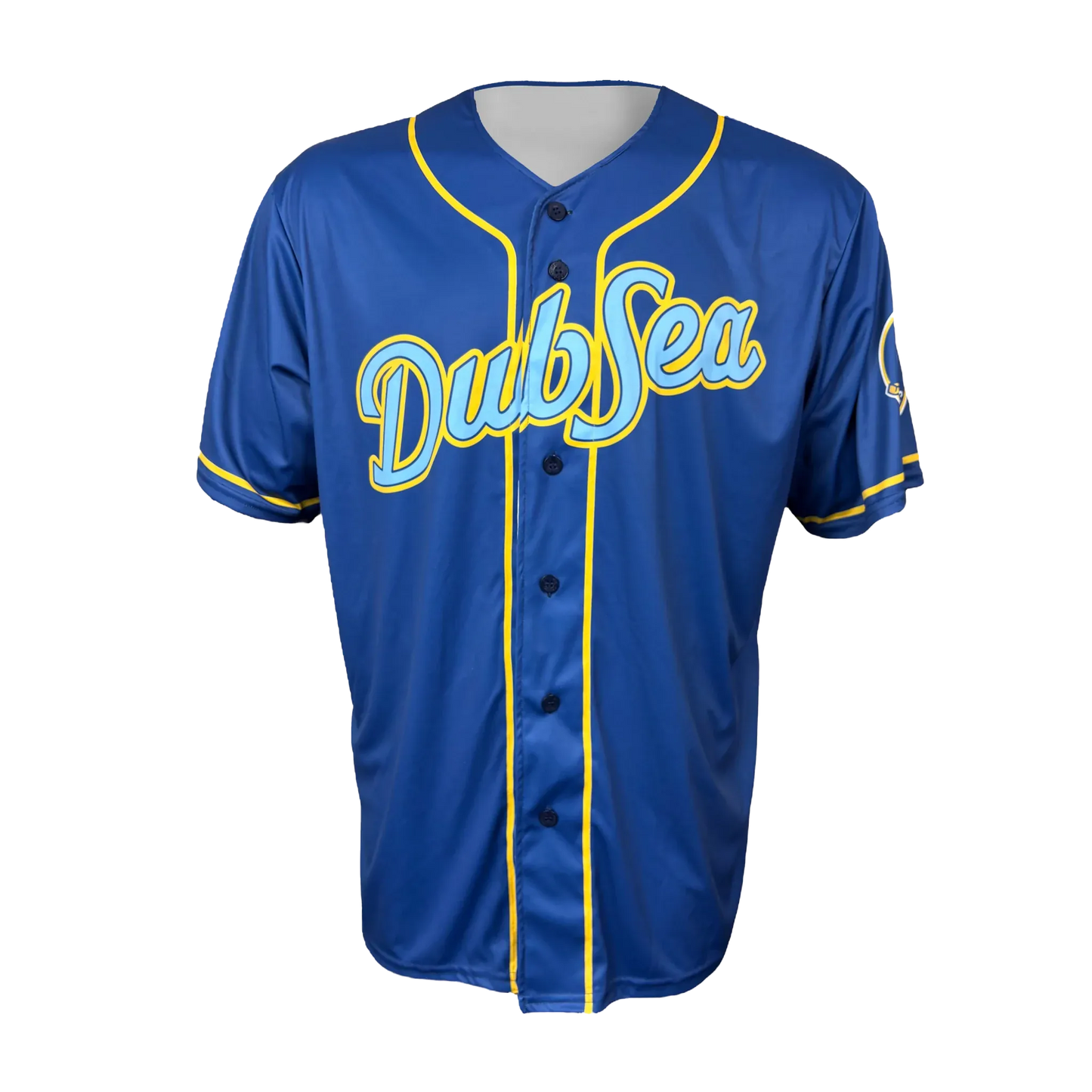 Away Jersey | DubSea Fish Sticks Script Logo | Navy/Gold |