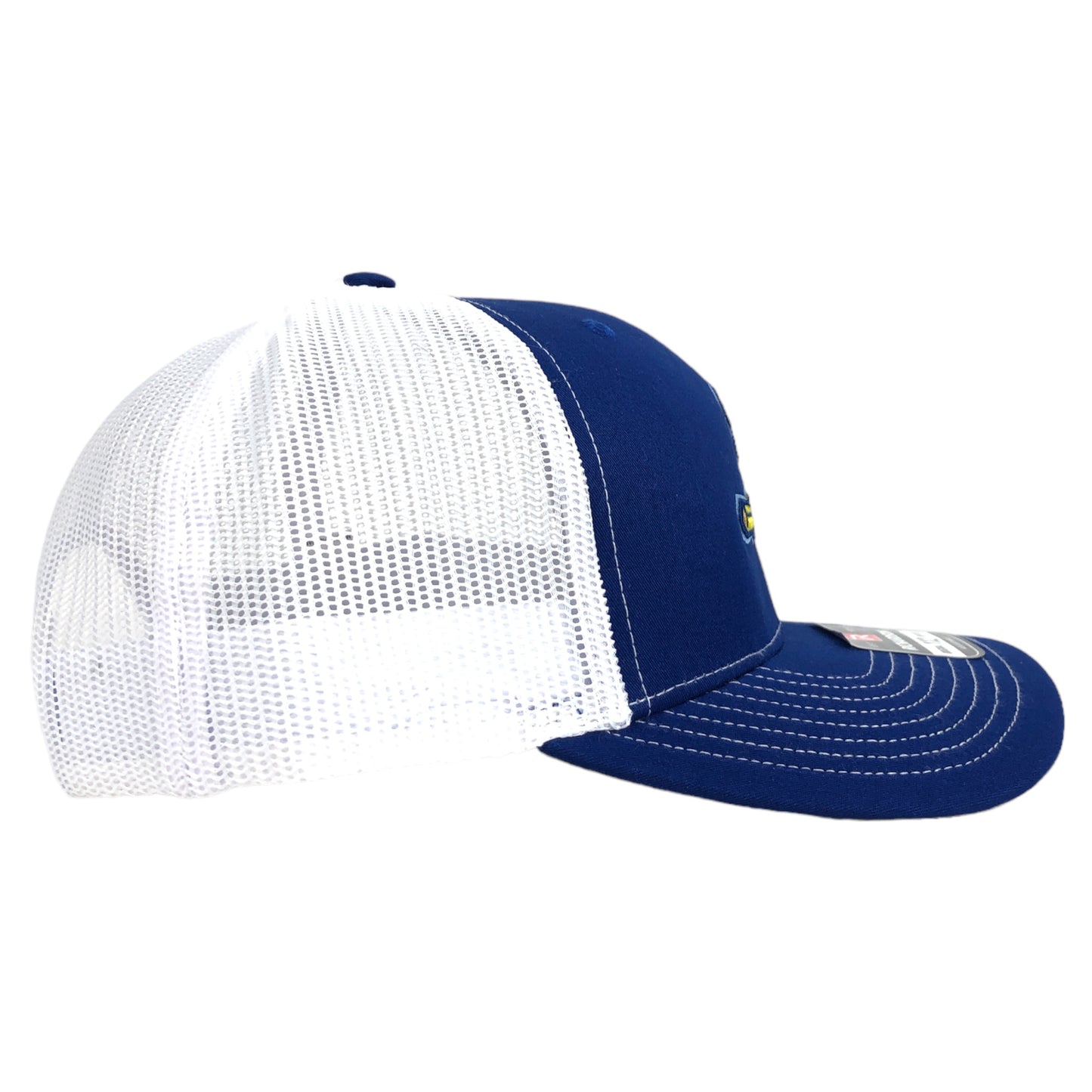 Richardson 112 Trucker Hat | Fish Sticks Logo| Royal Blue