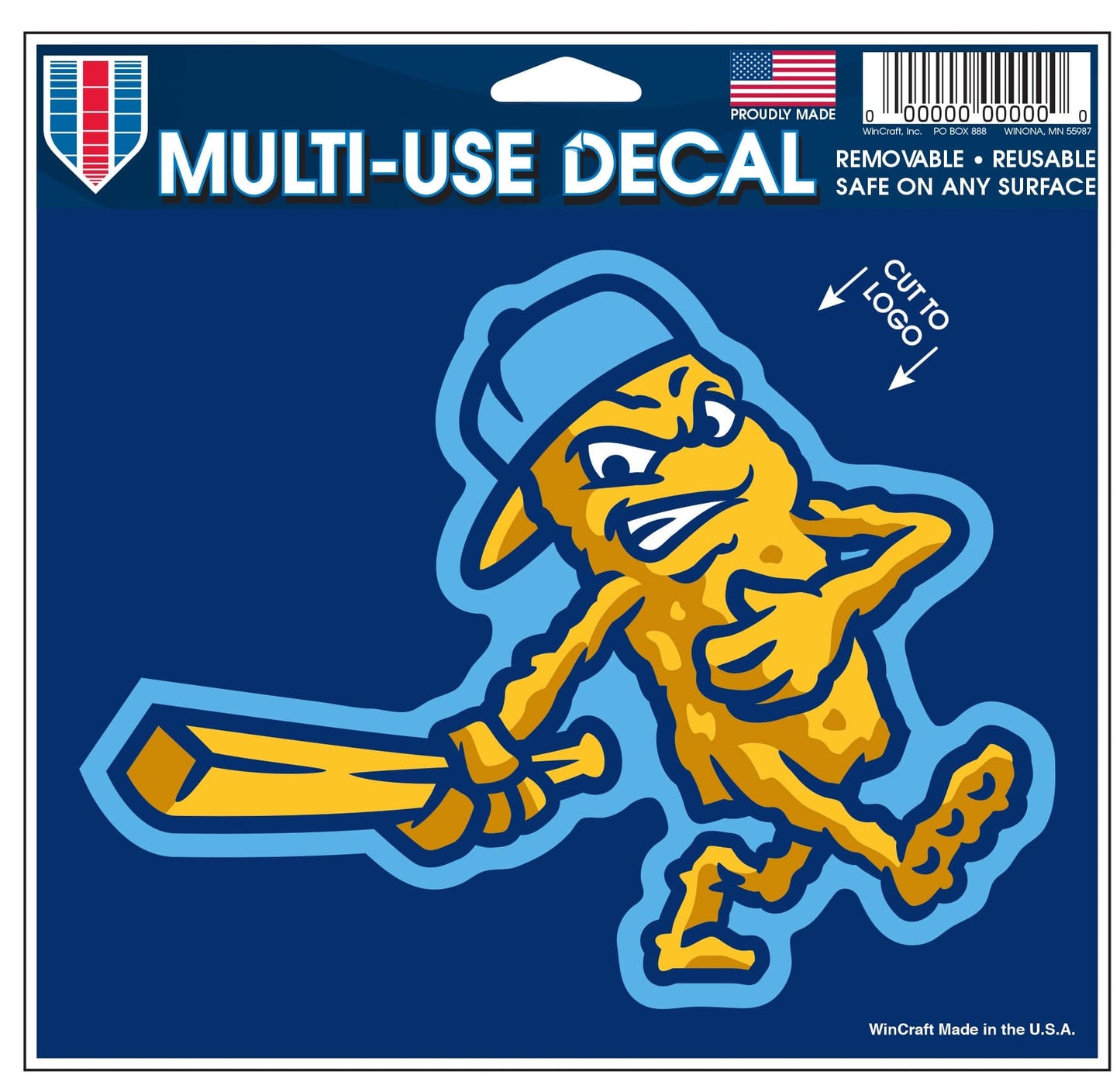 Fish Sticks Logo Multi-Purpose Decal Sticker