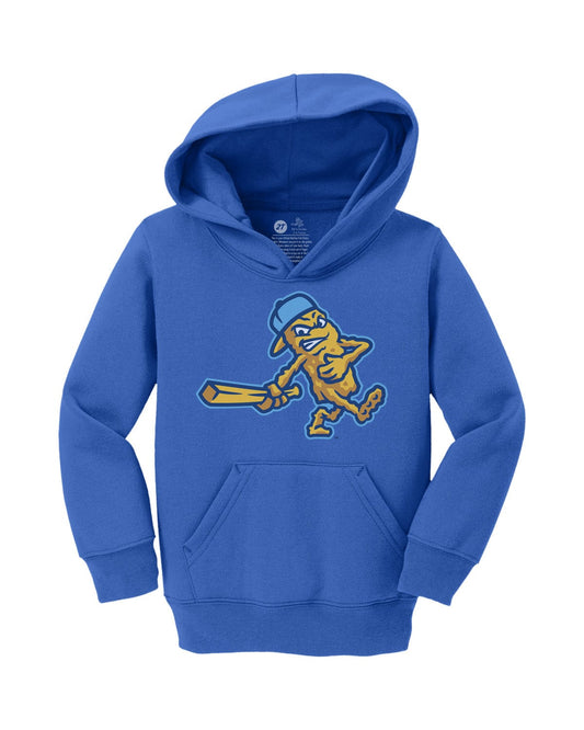 Fish Sticks toddler minor league baseball team hoodie.