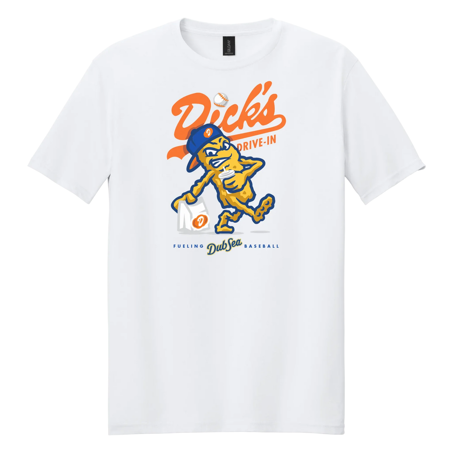T-Shirt | DubSea Fish Sticks x Dick’s Drive-In | DubSea Deluxes | White