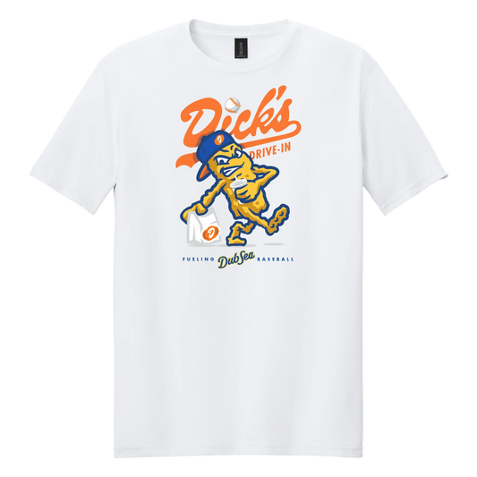 T-Shirt | DubSea Fish Sticks x Dick’s Drive-In | DubSea Deluxes | White