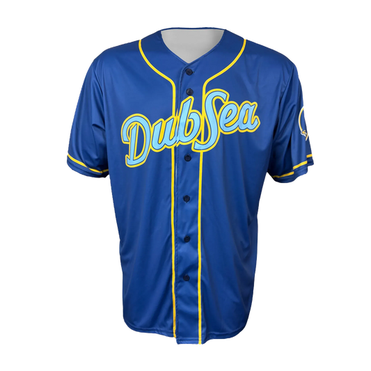 Away Jersey | DubSea Fish Sticks Script Logo | Navy/Gold |