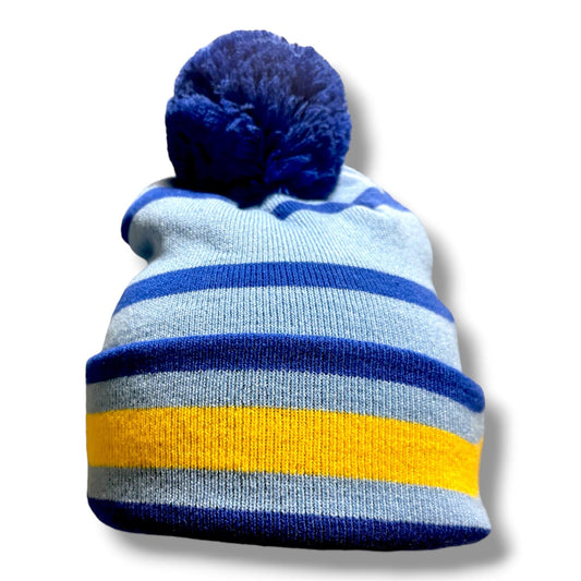 Official League | Royal & Navy | Fish Sticks Pom Beanie Hat
