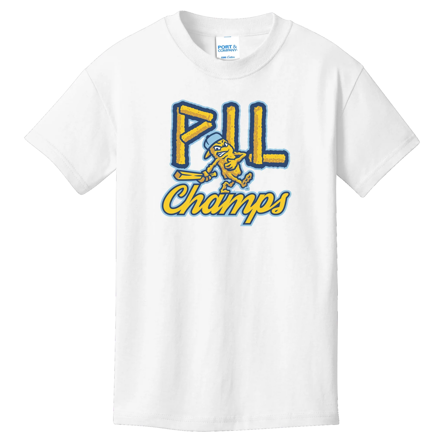Youth T-Shirt | 2025 PIL Champions | DubSea Fish Sticks | White