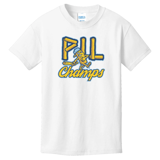 Youth T-Shirt | 2025 PIL Champions | DubSea Fish Sticks | White