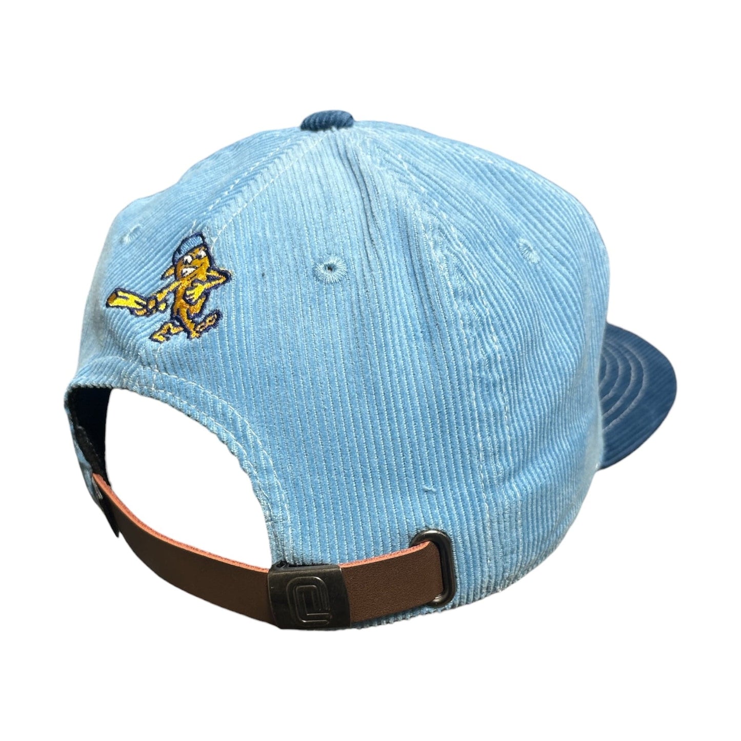 Official League | Fish Sticks Text Logo | Light Blue | Cord Hat