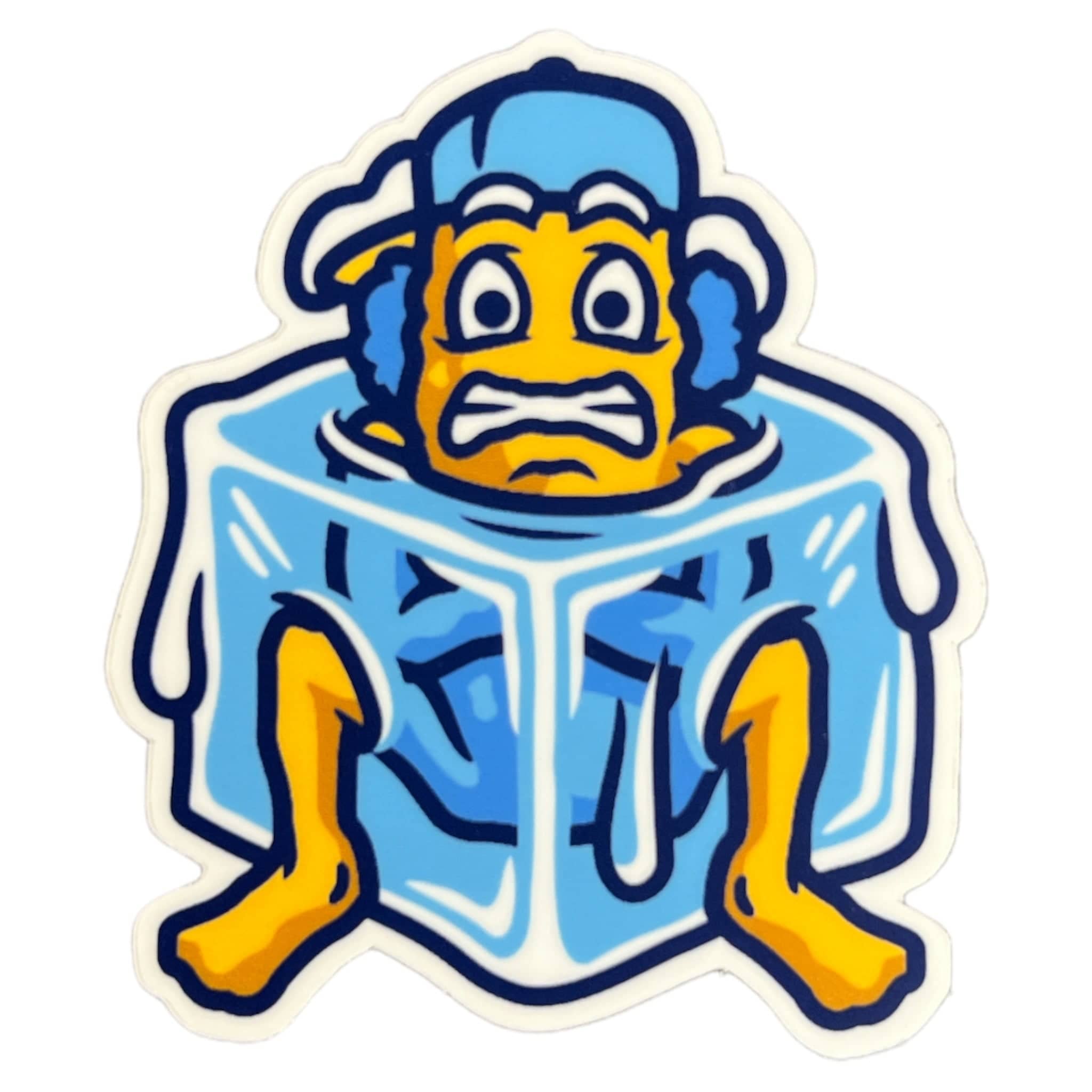 Sticker Frozen Fish Frozen Fish Sticks Sticker - Fish Sticks Team Store