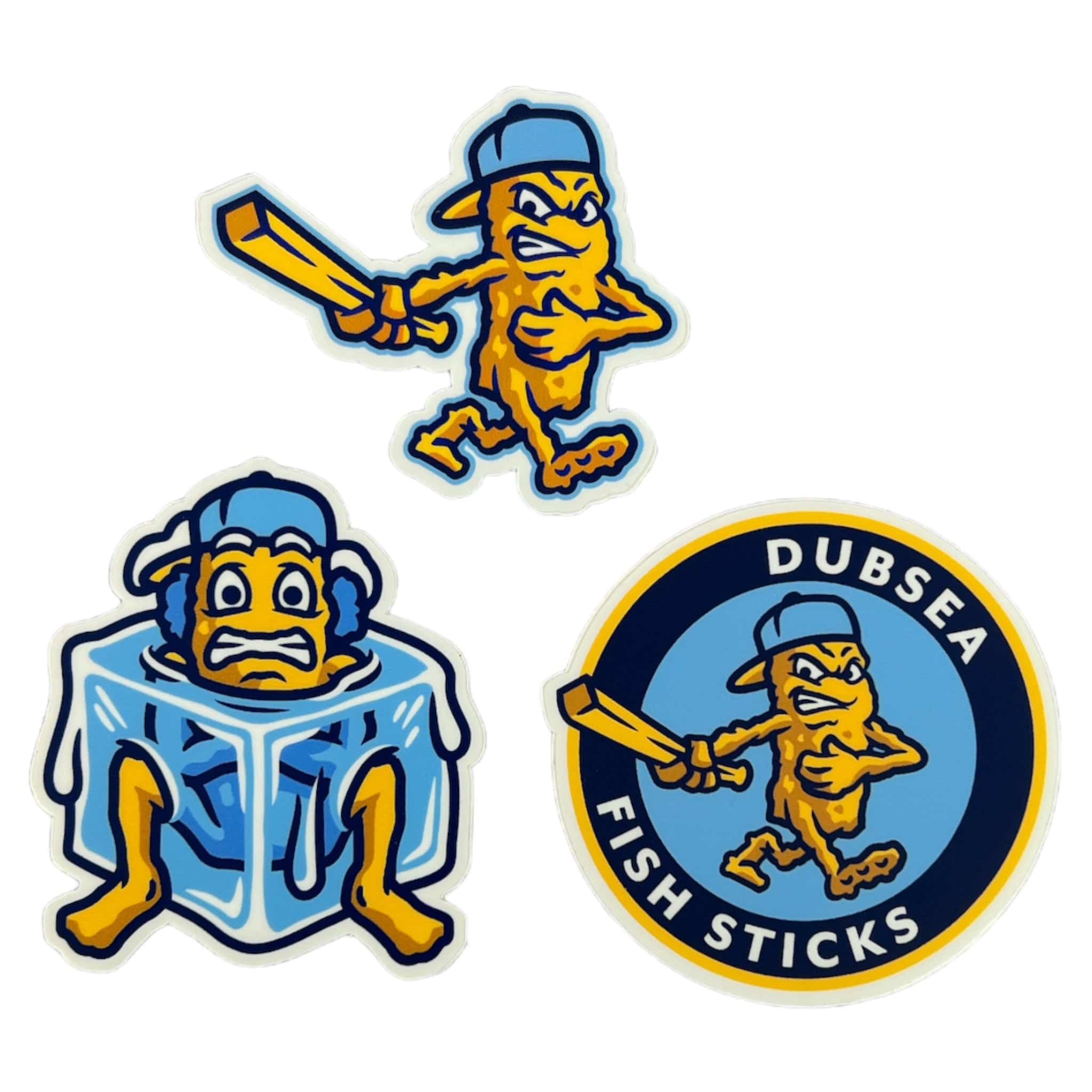 Primary 3 Sticker Pack - Fish Sticks Team Store