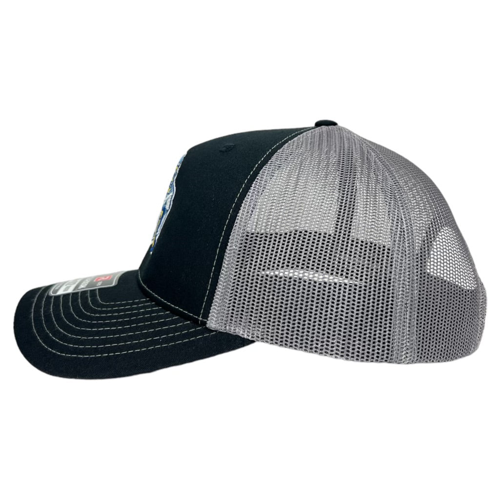 Fish Sticks Ice Cube Grey & Black Richardson Trucker Hat