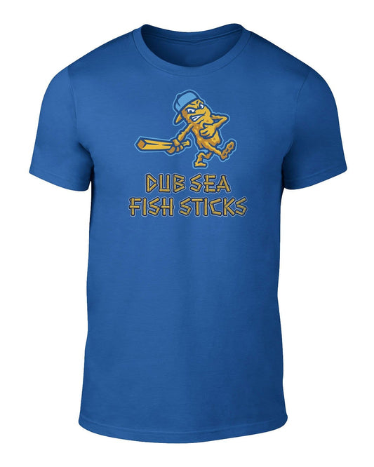 Women's T-shirt | Fish Sticks Secondary Logo | Royal Blue